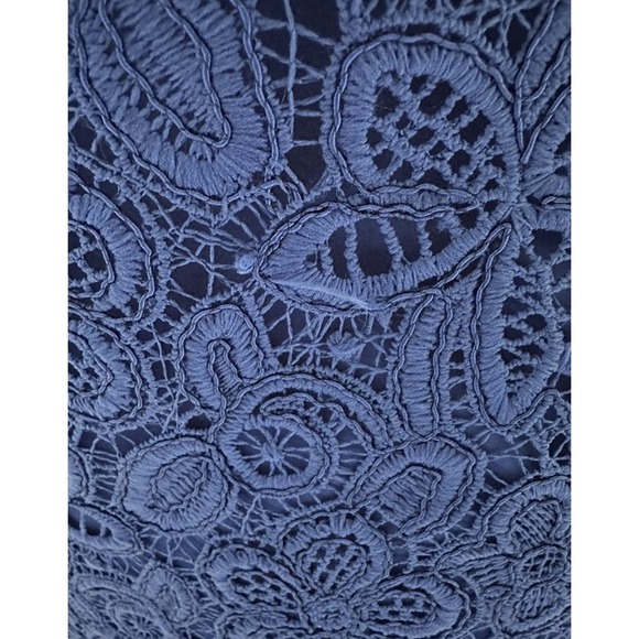 Lauren Ralph Lauren Womens 4 Floral Lace Sleeveless Racerback Dress Resort Wear - Picture 6 of 7